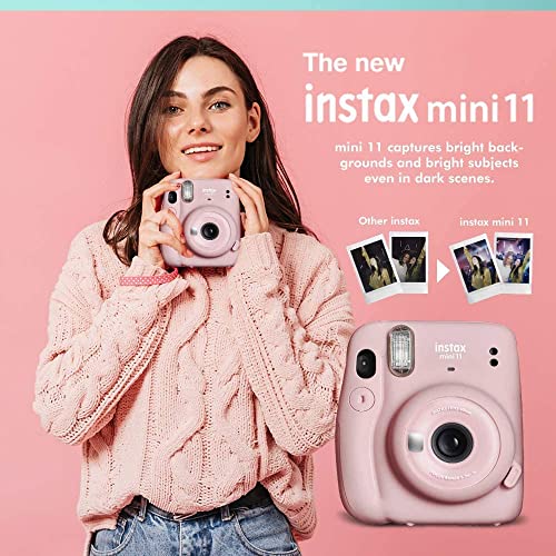 Fujifilm Instax Mini 11 Instant Camera Lilac Purple + Fuji Film Value