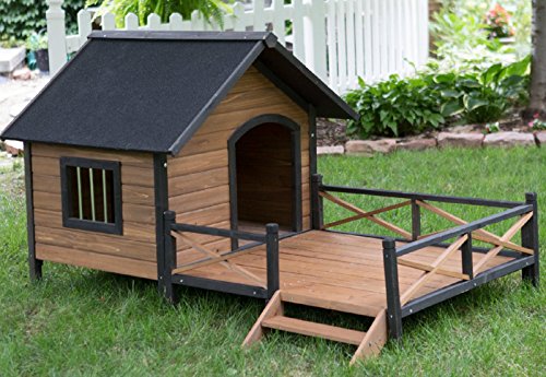 NEW! Dog House Weather Resistant Wood Large Outdoor Pet Shelter Cage
Kennel
