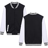 Mowbeat Zipper Baseball Jacket Causal Varsity Jacket University Team Uniform Women Bomber Coats