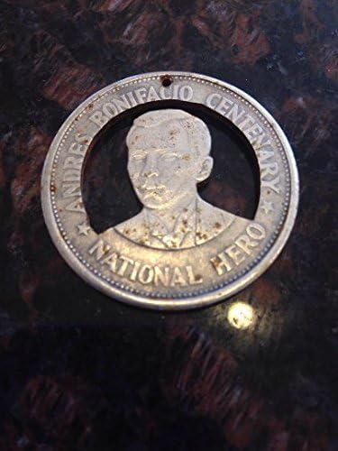 Philippines replica 1 peso cut coin