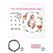 Baby Monthly Milestone Blanket Photo Set Including Props - Bonus Headband and Frame - Perfect Baby Shower Pregnancy Gift for New Moms and Women - Photography Backdrop for Newborn Infant Boy or Girl