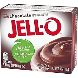 Jell-O Chocolate Instant Pudding & Pie Filling, 3.9