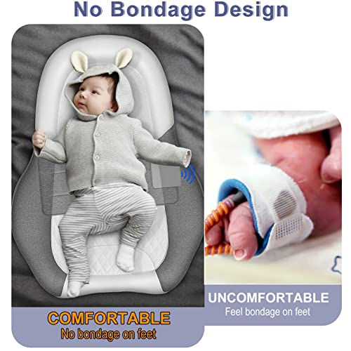 Baby Breathing Monitor, Smart Baby Monitors with Mat Tracks Baby's