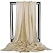 Sangbo Women's Long and Large Soft Light Solid Color Scarf