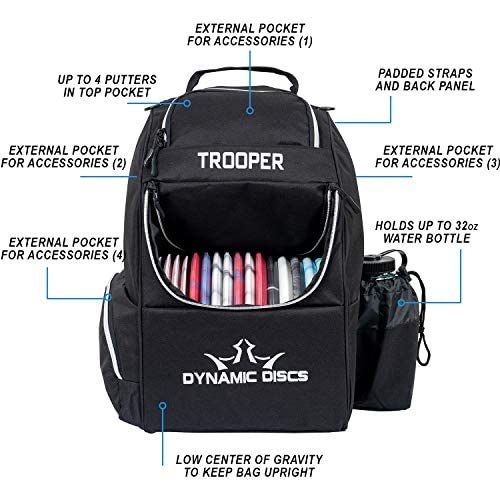 Dynamic Discs Trooper Backpack Prime Burst Disc Golf Starter Set