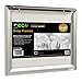 SECO Front Load Easy Open Snap Poster Frame/Picture Frame 24 x 36 Inches, Silver Metal Frame (SN2436)