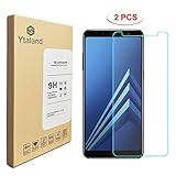 [2 Pack] Ytaland for Samsung Galaxy A8 Plus 2018 Tempered Glass Screen Protector, Anti-Fingerprints, Anti-Scratch, Bubble Free Screen Protector for Samsung Galaxy A8 Plus 2018