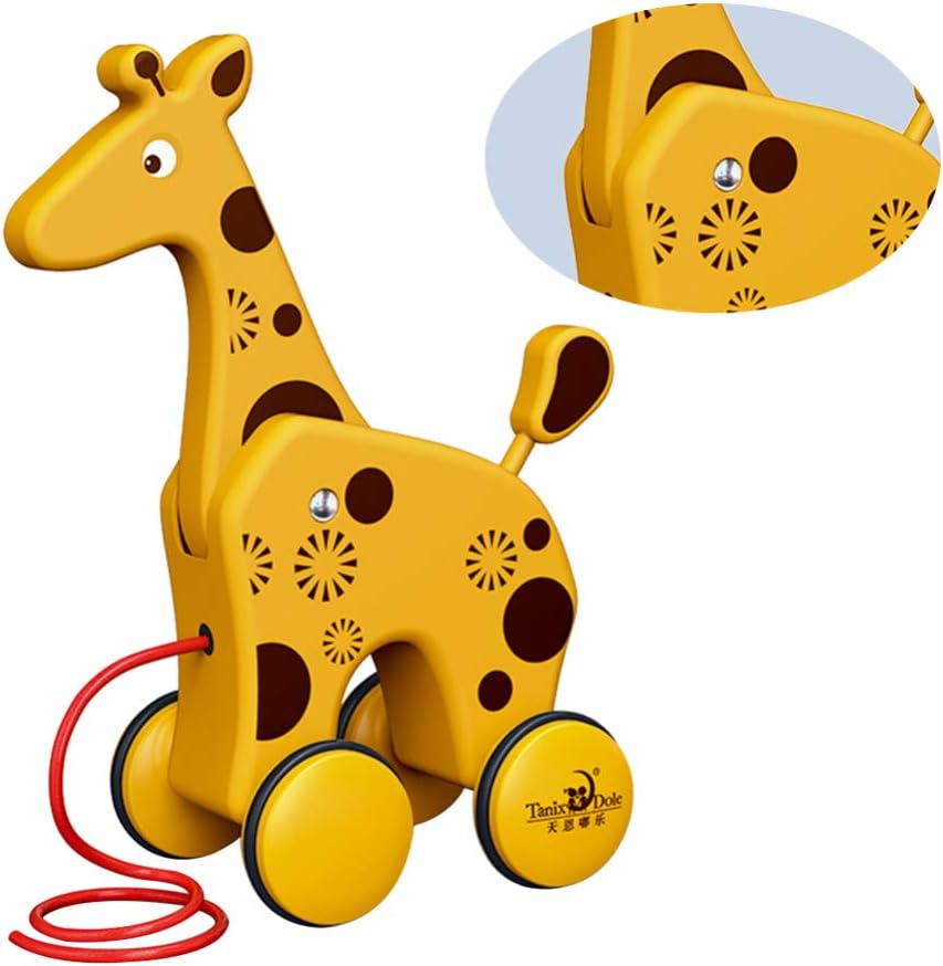 pull string farm animal toy