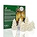 Eldnacele Christmas Tree Candles Battery Operated Flameless LED Color Changing Decorative Candles,Remote & Timer for Christmas/Home/Party/Halloween/Wedding Decor, Ivory Set of 6