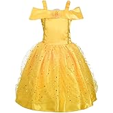 Dressy Daisy Toddler Little Girls' Princess Costume Fancy Dresses up Halloween Party with Accessories