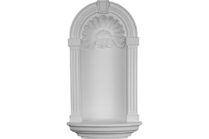 Ekena Millwork 17 3/4"W x 31 1/2"H Ashford Wall Niche (RO: 11"W x 24 3/4"H x 4 7/8"D)