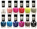 Mighty Gadget Kleancolor Matte Nail Lacquer Complete Matte Opaque Set of 12 - MG Kleancolor Collection 2013 Matte A