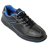 Brunswick Men's Flyer Bowling Shoes, Black/Blue, 8.5