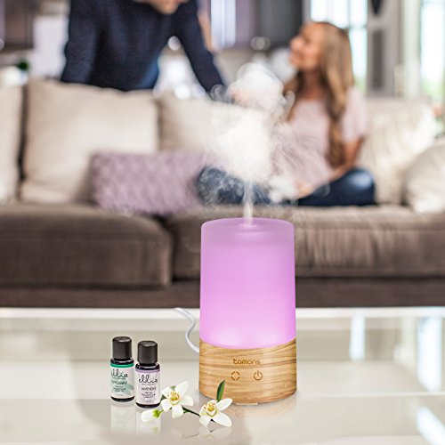 tomons Essential Oil Diffuser in Glass and Natural Wood Components Other AD2002-W - Thumbnail 7