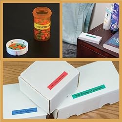 Aegis Adhesives 6-Pack (6 Color) Label Tape