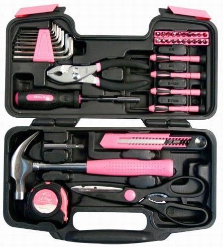 Precision Tools DT9706P 39-Piece Pink General Tool Set:New by Themost Shop