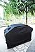 KMA Heavy Duty 70'' Grill Cover (All Black with Brush and Glove, 70