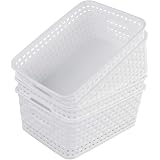 Cestini della spesa in plastica con manici, portata 20 litri, Larghezza 40 cm impilabili arancione-200 002-ORANGE