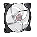 Cooler Master MFY-P4DC-153PC-R1 MasterFan Pro 140 Air Pressure RGB- 140mm Static Pressure RGB Case Fan, 3 in 1 with RGB LED Controller, Computer Cases CPU Coolers and Radiators