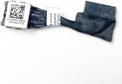 Fleshy Leaf DC Power Jack Harness Cable for Dell G3 15 17 3379 3579 3779