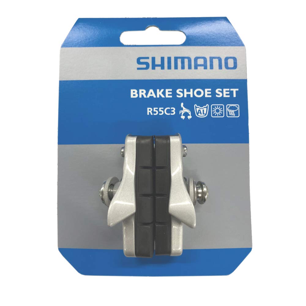 Shimano R55C3 Cartridge for BR-R561 Brake Shoe Silver Pair