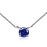 SEA OF ICE Round Crystals Solitaire Choker necklace