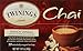 Twinings of London French Vanilla Chai Tea Bags, 20 Count
