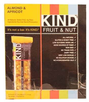 KIND ALMOND & APRICOT 12CT