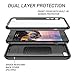 YOUMAKER Case for iPhone 6S, Full Body with Built-in Screen Protector Heavy Duty Protection Shockproof Case Cover for Apple iPhone 6S / 6 4.7 inch - Black/Black