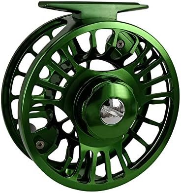 RiverrunsFly Fishing Reel Super Light CNC Machined Second Generation Sealed Carbon Disc Super Larger Arbor 3/5, 5/7, 7/9 Ideal Both Fresh Water & Saltwater Fly Fishing