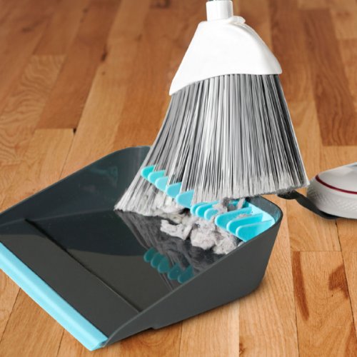Quirky BRG-1-CHR Broom Groomer Broom Cleaning Dustpan Health & Household, Household Supplies, Cleaning Tools, Sweeping, Dustpans