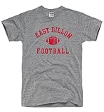DirtyRagz Men's EAST Dillon Panthers Football T-Shirt