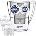 BWT Premium Water Filter Pitcher & 3 Filters, Award Winning Austrian Quality, Technology For Superior Filtration & Taste