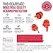 EarPeace Ear Plugs - High Fidelity Hearing Protection for Concerts & Music Professionals (White Plugs, Black Case)