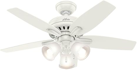 Hunter Fan Company 51083 Newsome Ceiling Fan With Light 42 Small