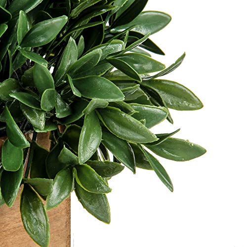image for Jusdreen 20 Inch Spring Artificial Flower Potted Plants Bonsai Tree Or