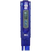 HM Digital TDS-EZ Water Quality TDS Tester, 0-9990 ppm Measurement Range, 1 ppm Resolution, 3% Readout Accuracy,Purple