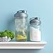 reCAP Mason Jars Pour, Regular Mouth, Canning Jar Lid, Silver