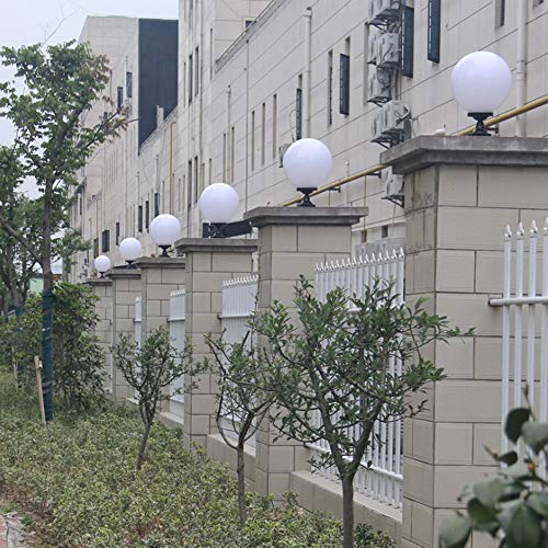 Slreeo Pillar Lampe Gartenbeleuchtung Gartensäule Leuchte Wand Torpfosten Lampe Rasen Lampe Landschaftsbeleuchtung… – Bild 4