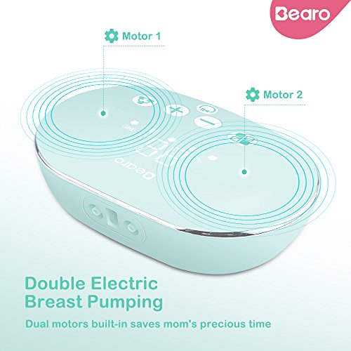 image for Double Electric Breast Pump – Bearo PM121A [2018 New] Breastfeeding 