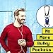 The MountainRiver Co Quick Release Magnetic Keychain | Detachable Key Chain Holder with Strong 7.7 LB Magnet | Pull Apart Key Chain (Blue)