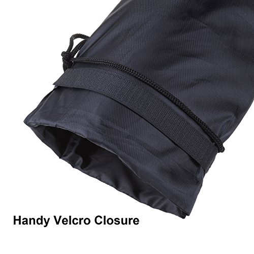 Large Vecro Outdoor Faucet Cover Insulated Garden Faucet Socks Long for Winter Freeze Protection Water Resistance 20 x 8 Inch