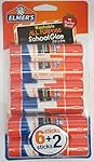 Elmer's Pack of 8 All Purpose Washable Glue Sticks School Supply