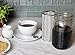 Zell Cold Brew Coffee Maker, Iced Coffee & Tea Maker Infuser for Mason Jars | Durable Fine Mesh Stainless Steel Coffee Maker Filter (Stainless Steel - Straight, For 32 oz Wide Mouth Mason Jars)