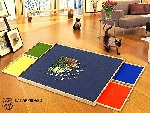 Portable Puzzle Board Storage Table Quality Jigsaw Puzzle