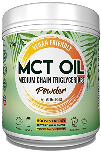 Premium MCT Oil Powder | Vegan Friendly & Keto Friendly Fat, GMO-Free, Clean Energy, Easy to Digest | Promotes Weight Loss & Heart Health, Boosts Metabolism, Improves Mood, Best Value-16oz Premium MCT Oil Powder | Vegan Friendly & Keto Friendly Fat, GMO-Free, Clean Energy, Easy to Digest | Promotes Weight Loss & Heart Health, Boosts Metabolism, Improves Mood, Best Value-16oz