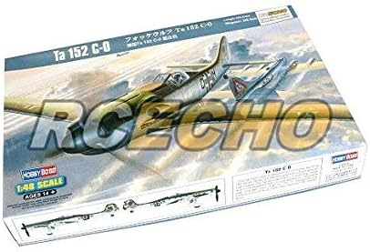 RCECHO® HOBBYBOSS Aircraft Model 1/48 Ta 152 C-0 Scale Hobby 81701 B1701 174; Full Version Apps Edition