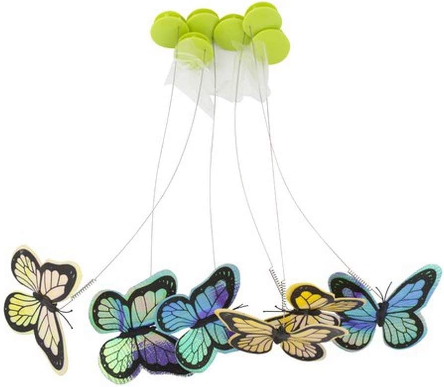 All for Paws Interactive Cat Butterfly Flutter Replacements Cat Fun Playing Toy, Re-Fill - 6 Pack : Pet Supplies