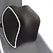 PROMIC Car Neck Pillow Memory Foam Headrest Pillow for Driving Car Seat - with Adjustable Elastic Straps & Washable Cover - Relieve Neck Pain and Muscle Tension