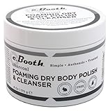 c.Booth Charcoal Foaming Dry Body Polish and Cleanser, 6 Ounce